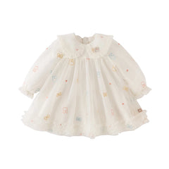 Dave&Bella Baby Girls  Spring Princess Mesh Dress