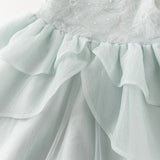 Dave&Bella Girl Summer Princess Mesh Sleeveless Dress