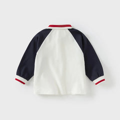 Dave Bella Boys' Colorblock Polo T-shirt