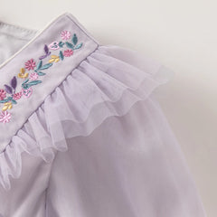 Dave&Bella Baby Girls Spring Noble Mesh Fashion Princess Dresses