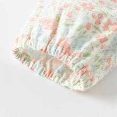 Dave&Bella Baby Girls Spring Cotton Cute Floral Print Dress