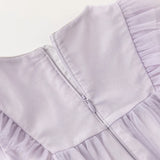 Dave&Bella Toddler Girls Adorable Flower Embroidered Mesh Princess Dresses