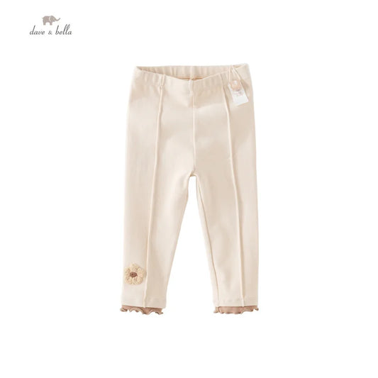 Dave&Bella Baby Girls Spring Autumn Lace Casual Pants