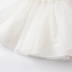 Dave & Bella Summer Girls White Lace Princess Dress
