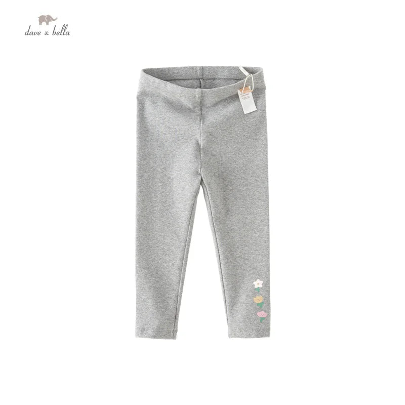 Dave&Bella Baby Girls Spring Autumn Casual Outdoor Trousers