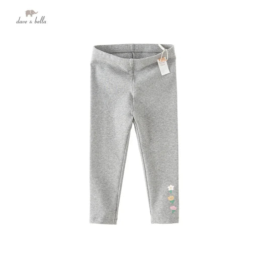 Dave&Bella Baby Girls Spring Autumn Casual Outdoor Trousers