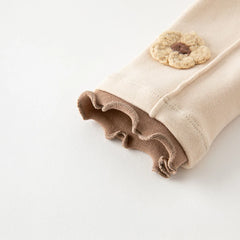Dave&Bella Baby Girls Spring Autumn Lace Casual Pants