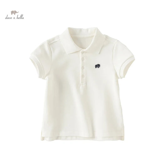 Baby Girl Cotton Polo T-Shirt