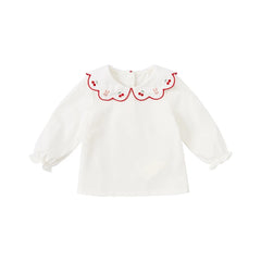 Dave&Bella Girls' Long Sleeve Cartoon T-Shirt