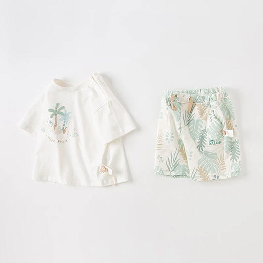Dave&Bella Summer Boy's Two-Piece Suit