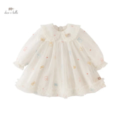 Dave&Bella Baby Girls  Spring Princess Mesh Dress