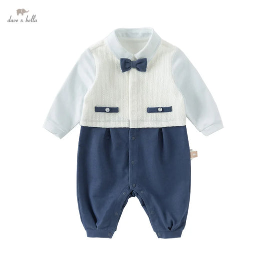 Dave&Bella Baby Girls Boys Spring Newborn Cute Outfit Rompers