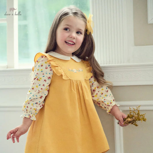 Dave & Bella Autumn Baby Girl Princess Dress