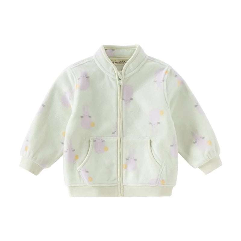 Dave&Bella Children Girls Spring Outerwear Cute Print Tops