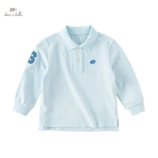Dave& Bella Baby Boys Spring Long Sleeve Polo Shirt Tops