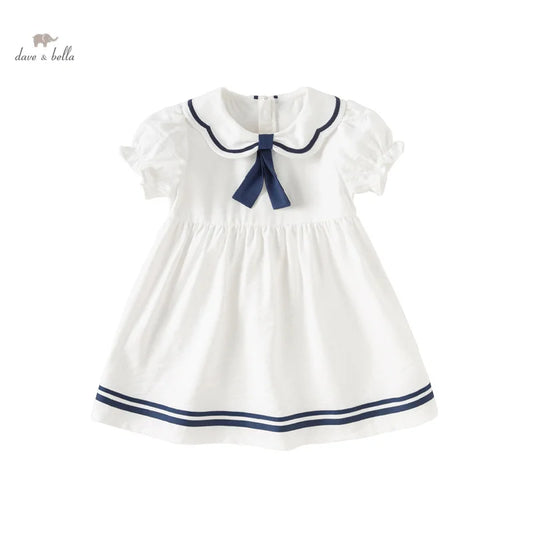 Dave & Bella Summer Baby Girl's White Dress