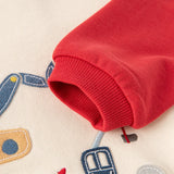 Dave&Bella Toddler Boys Apricot Pullovers Sweatshirts