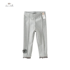 Dave&Bella Baby Girls Spring Autumn Lace Casual Pants