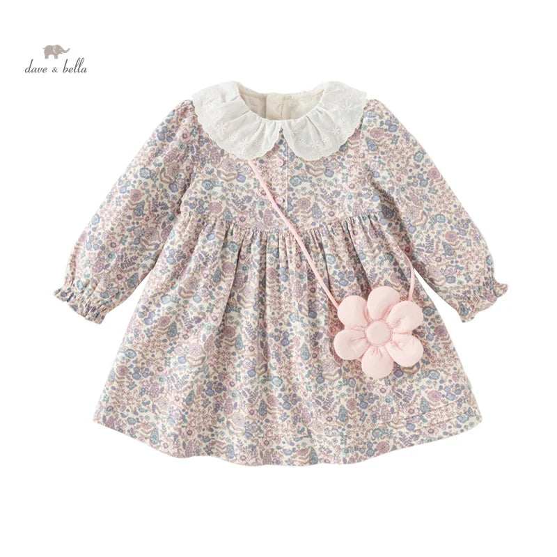 Dave&Bella Children Girls Spring Princess Floral Dress
