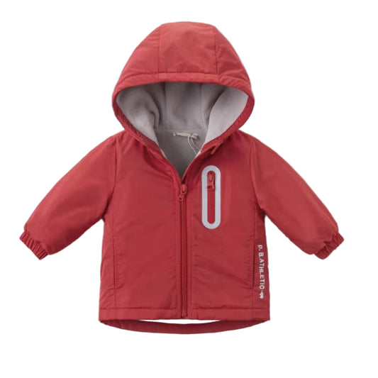 Dave&Bella Toddler/Kids Unisex Outdoor Multicolor Hooded Coat — Windproof & Insulated