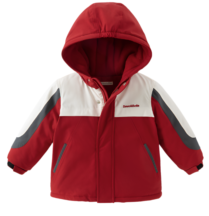 Dave&Bella Girls/Boys Winter Outdoor Warm Windproof  Waterproof Padded Coat