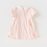 Dave&Bella Girls Pink Pleated Princess Dress